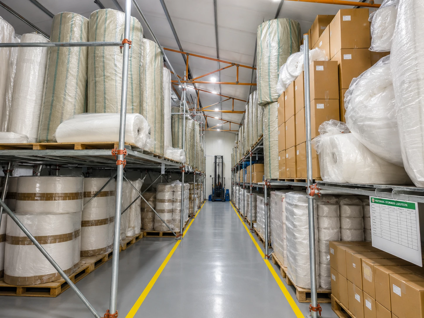Equipment and tooling area